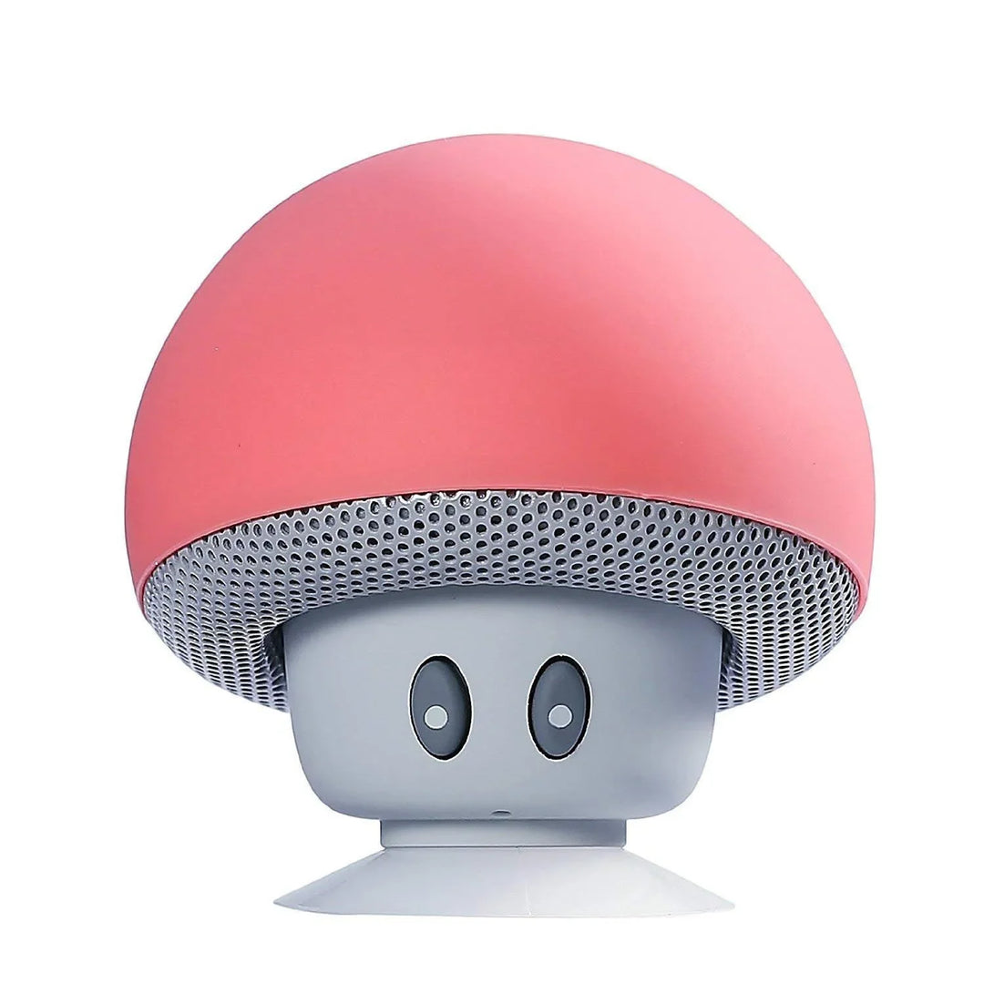 Mini Bluetooth Mushroom Speaker Waterproof Can Be Used as a Mobile Phone Holder Suitable for Family Parties and Small Parties