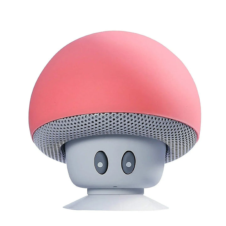 Mini Bluetooth Mushroom Speaker Waterproof Can Be Used as a Mobile Phone Holder Suitable for Family Parties and Small Parties