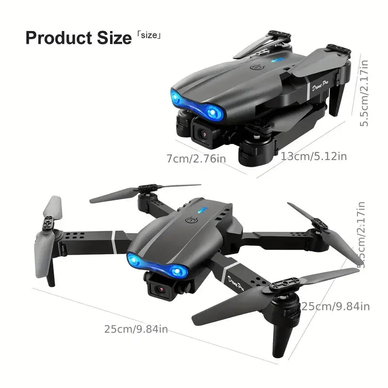 Drone With Camera,Rc Drone,RC Quadcopter With Auto Return,Fly Route Fly Altitude Hold Headless Mode Drones For Kids Christmas