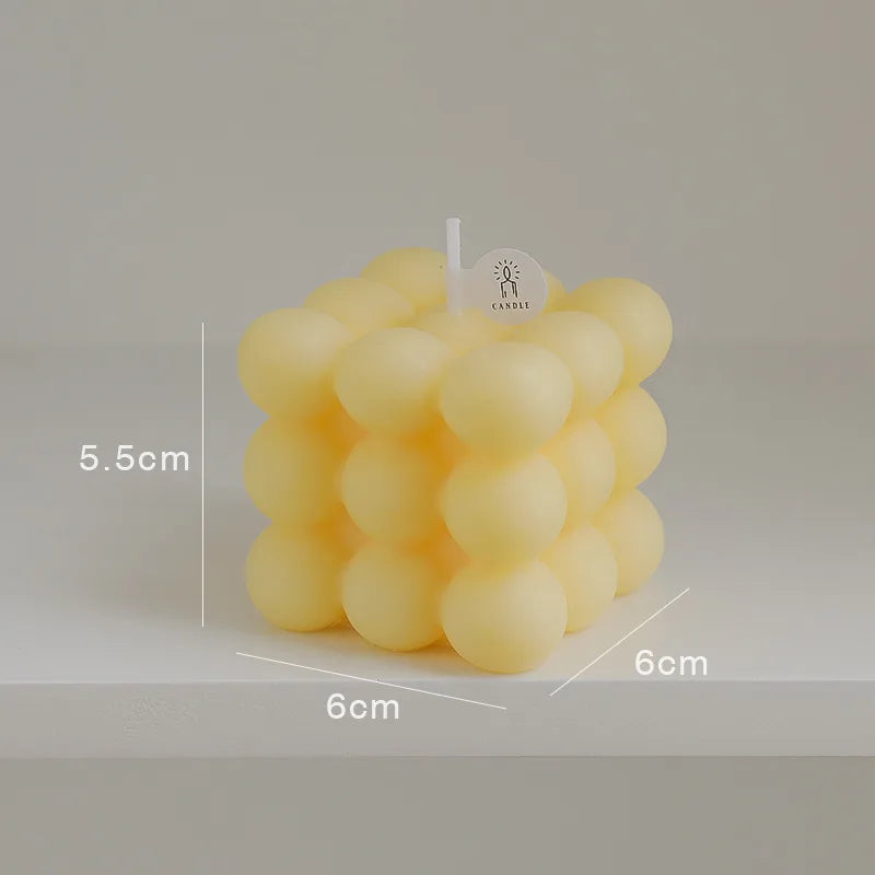 Bubble Cube Aromatherapy Candle