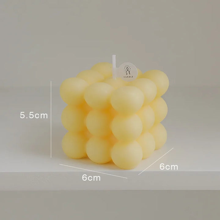 Bubble Cube Aromatherapy Candle