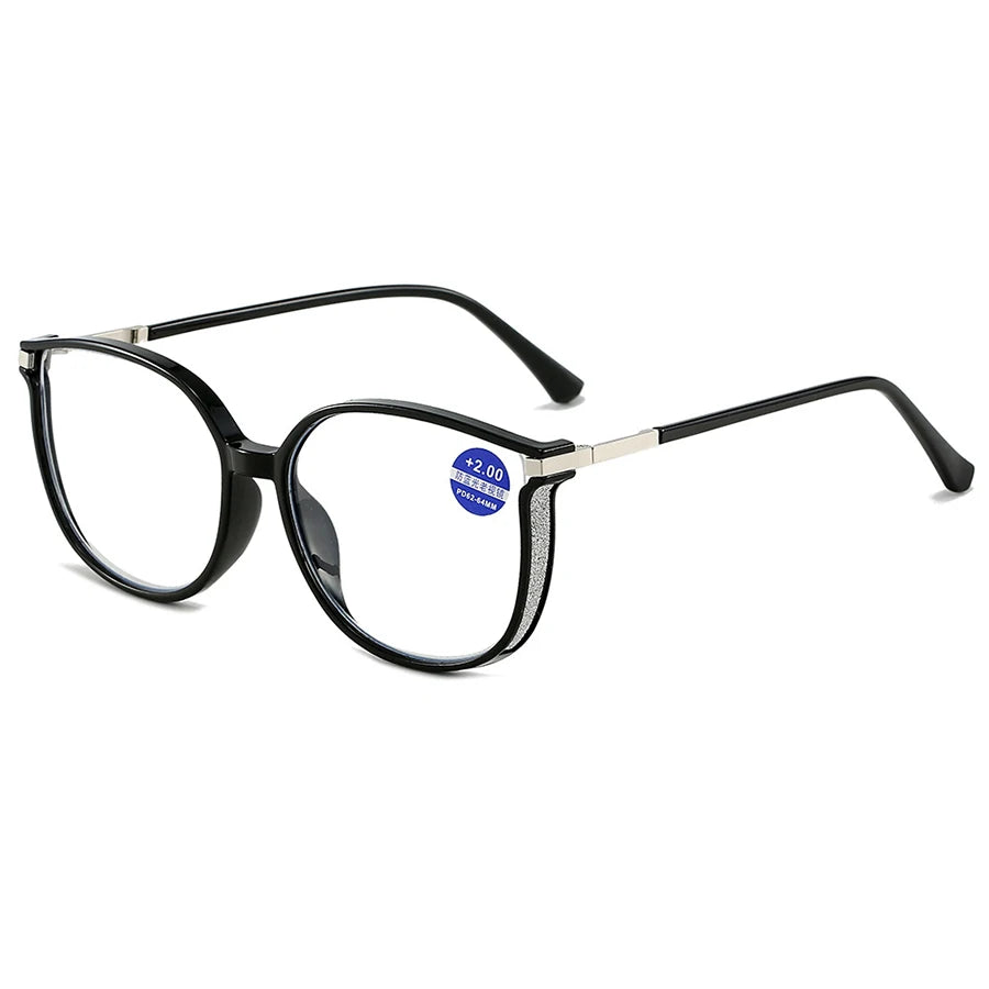 New Fashionable Reading Glasses Anti Blue Light Presbyopia Glasses Men Women Large Frame Presbyopia Glasses Casual Eyeglasses