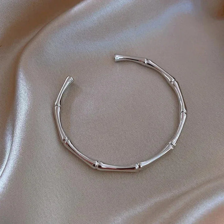 Simple Twisted Open Bangles – Stainless Steel Cuff Bracelet