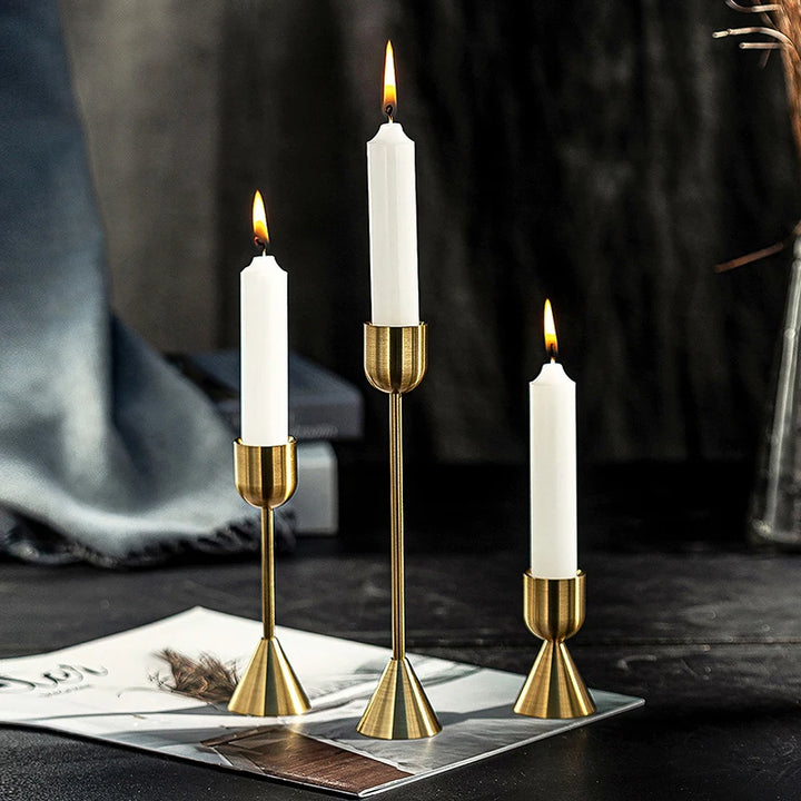 European Style Metal Candle Holders – Romantic Candle Stand