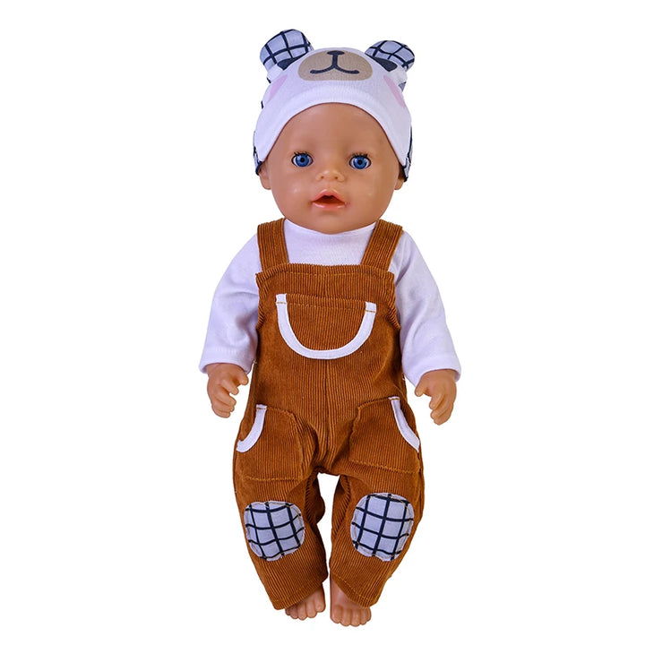 Doll Outfits – 43 cm Baby Born Clothes