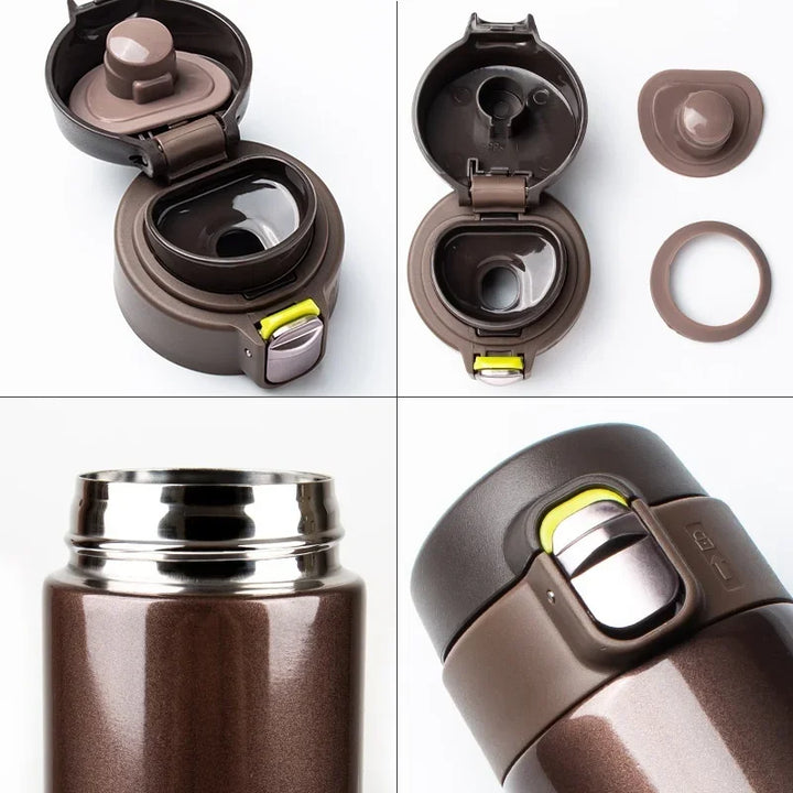 Bouncing Cover Thermos – Stainless Steel