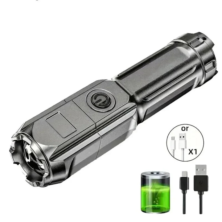 Super Bright Multi-Functional LED Flashlight