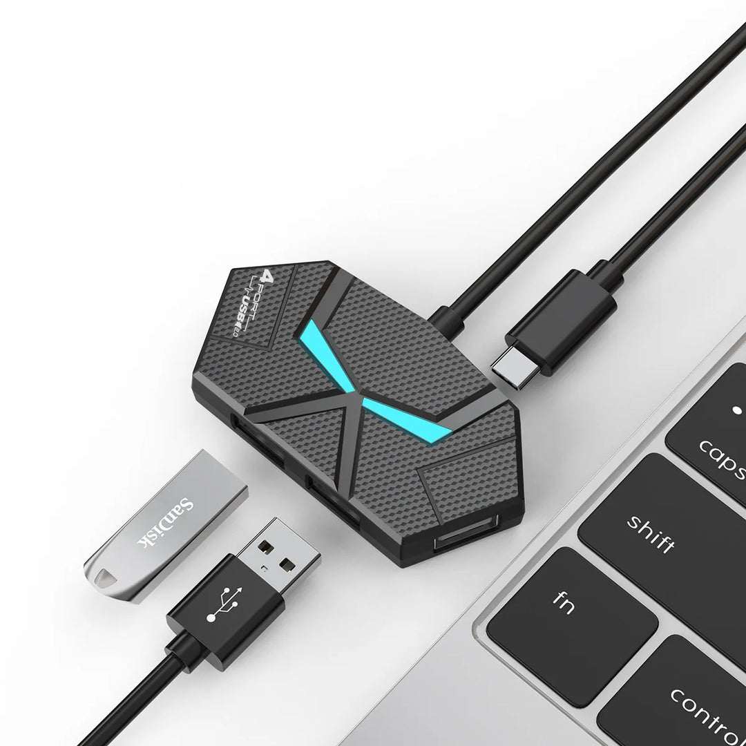 7-Port USB 2.0 Hub Splitter