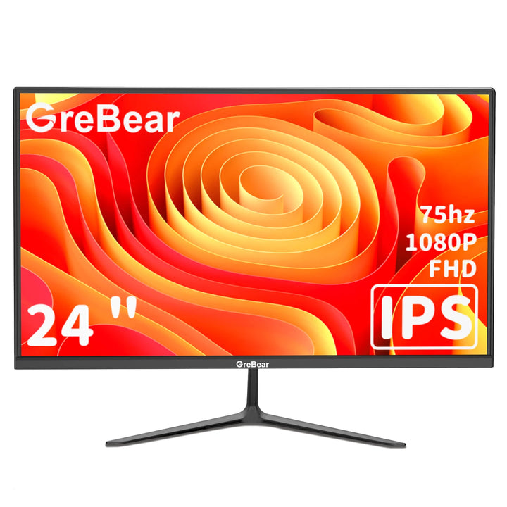 GreBear IPS Monitor – 24 Inch FHD 1080p