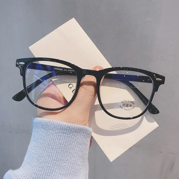 Classic Transparent Computer Glasses Frame Women Men Anti Blue Light Blocking Glasses Optical Glass Lenses Oculos Male Очки