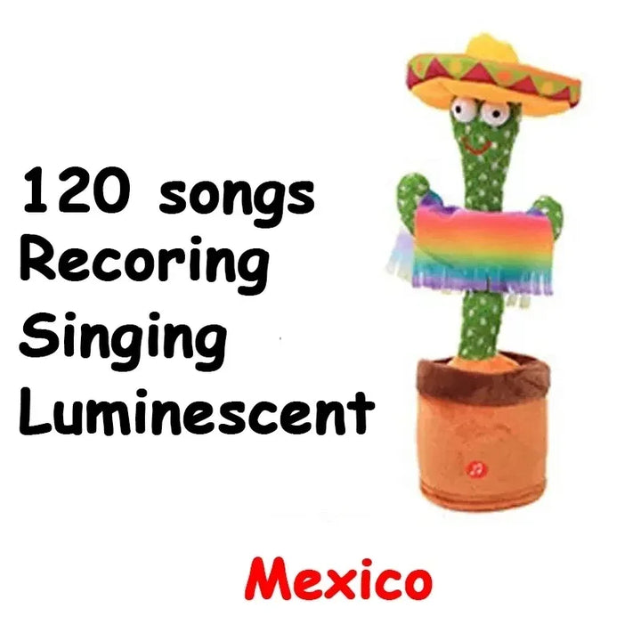 Dancing Talking Cactus Toy – Interactive Plush Gift