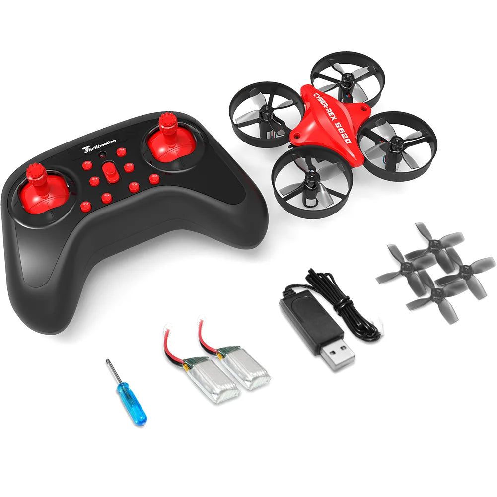 EMAX Cyber-Rex S620 Mini Drone RC Quadcopt with Controller Headless 360 Flip Mode 3 Speed Push to Fly Toy Children's Day Gift