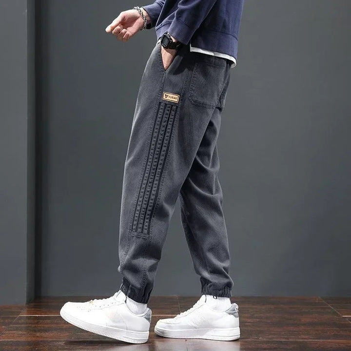 Trousers Man Autumn Cargo Pants For Men Joggers Grey With Stylish Hot Large Size Harajuku Cheap Nylon Big Luxury Baggy Slacks