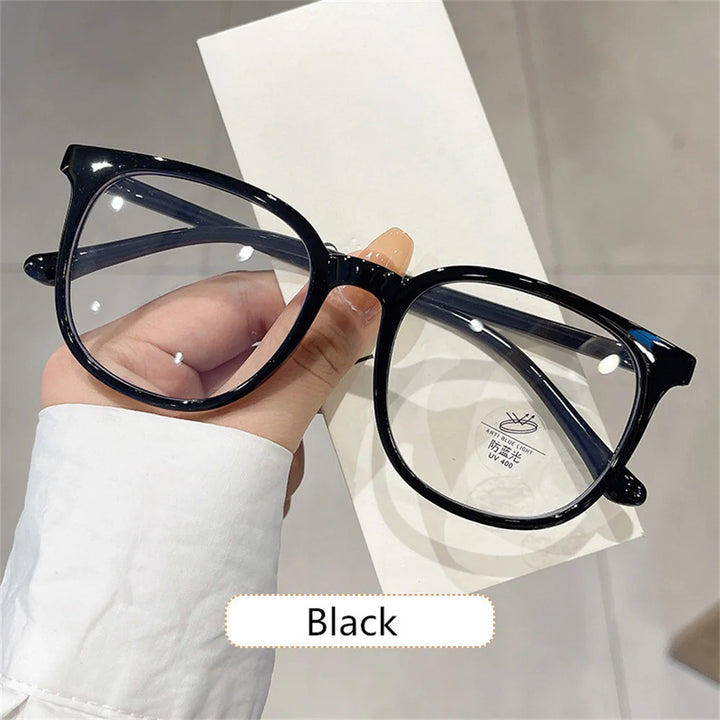 New Fashion Glasses for Women Retro Transparent Glasses Anti Blue Light Eyeglass Frame Luxury Brand Design Four Seasons Spectac