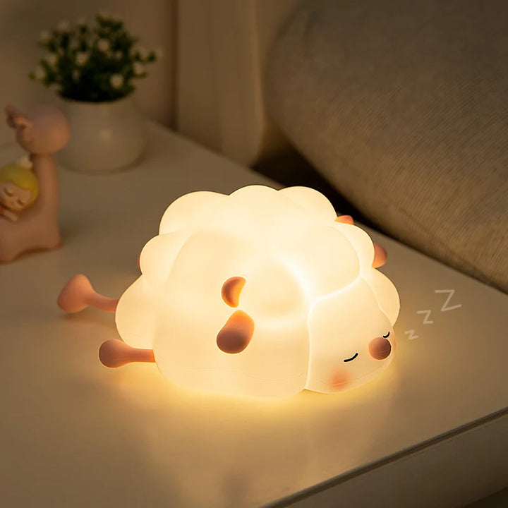 Cute Silicone Animal Night Light