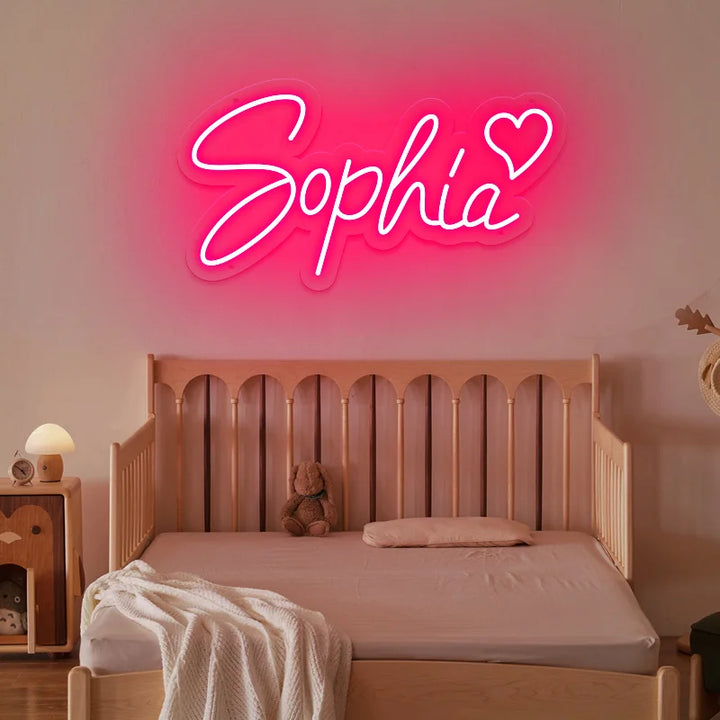 Custom Name Signs Custom Led Name Sign Gift for Kid Teenage Gift Led Neon Sign for Wall Decor Bedroom Decor Personalized Gifts