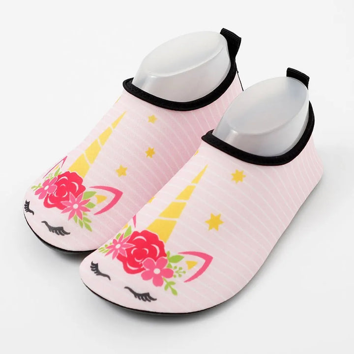 Children Beach Shoes Baby Soft Floor Indoor Slipper Snorkeling Swim Socks Boys And Girls Anti-Slip Home Barefoot Kids Slippers