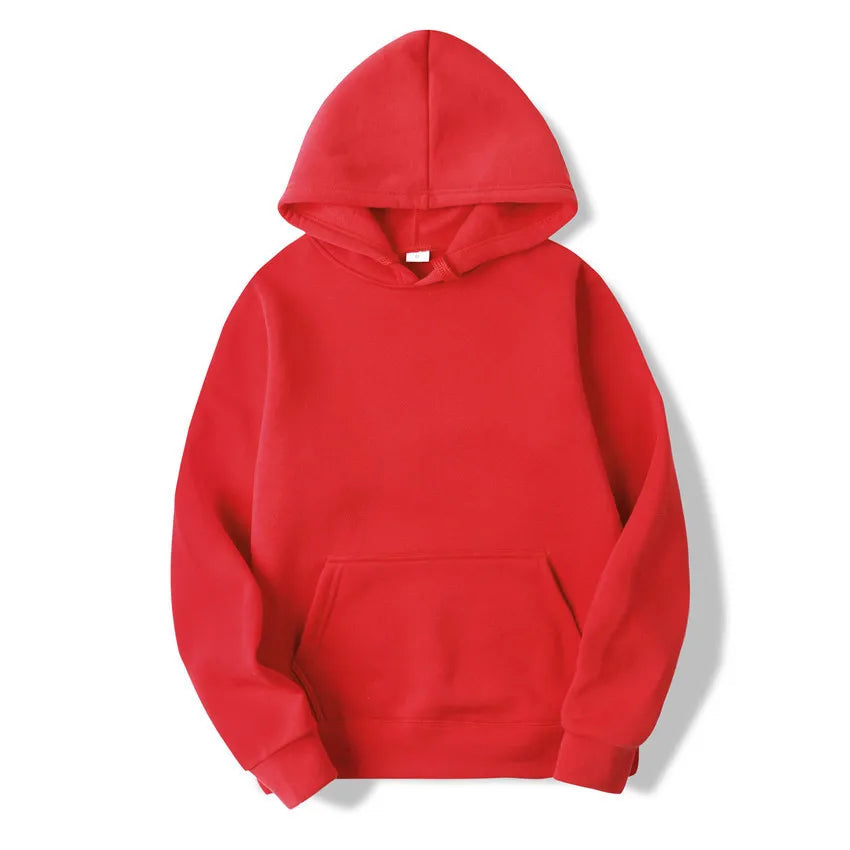 Men's & Women's Hoodies – Casual Solid Color