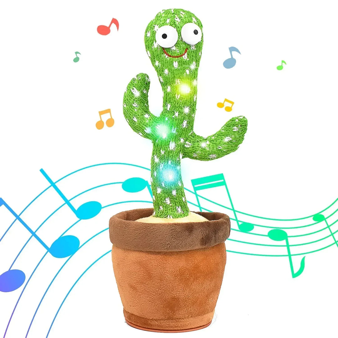 Dancing Talking Cactus Toy – Interactive Plush Gift