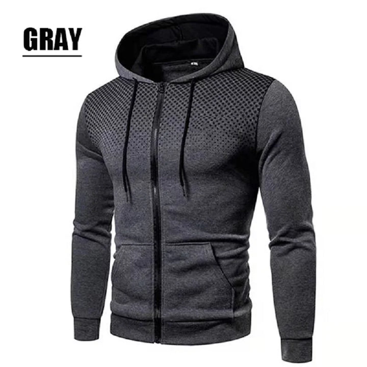 Casual Jacket for Men – Wrestling Zipper Hoodie