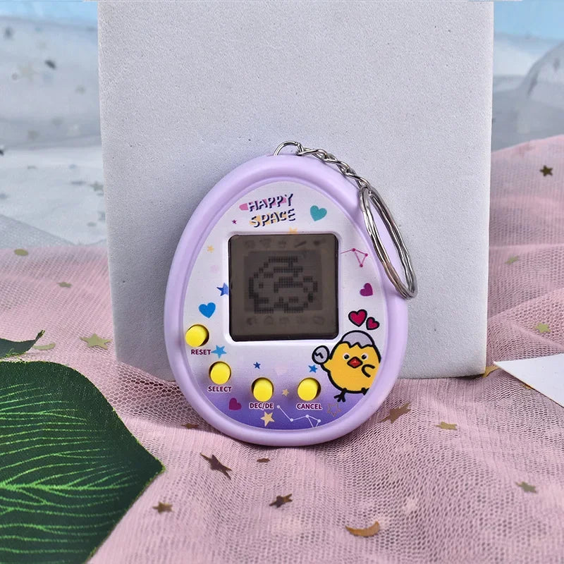 Virtual Tamagotchi Keychain – Nostalgic Digital Pet Toy