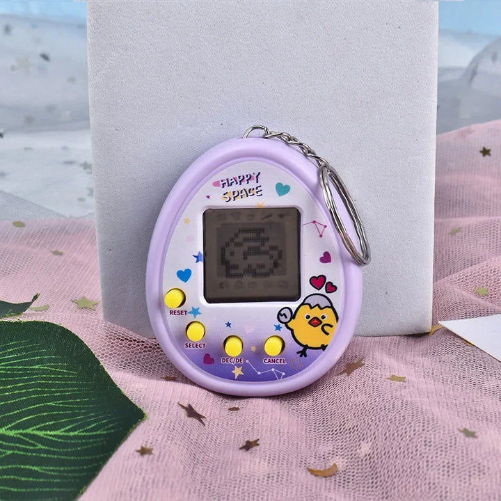 Virtual Tamagotchi Keychain – Nostalgic Digital Pet Toy