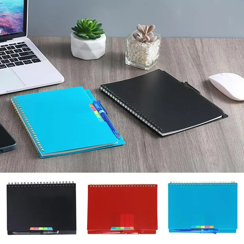 Reusable Smart Notebook Eco-Friendly Digitally Connected Notebook Smart Reusable Planner & Notepad Waterproof Mineral Stone