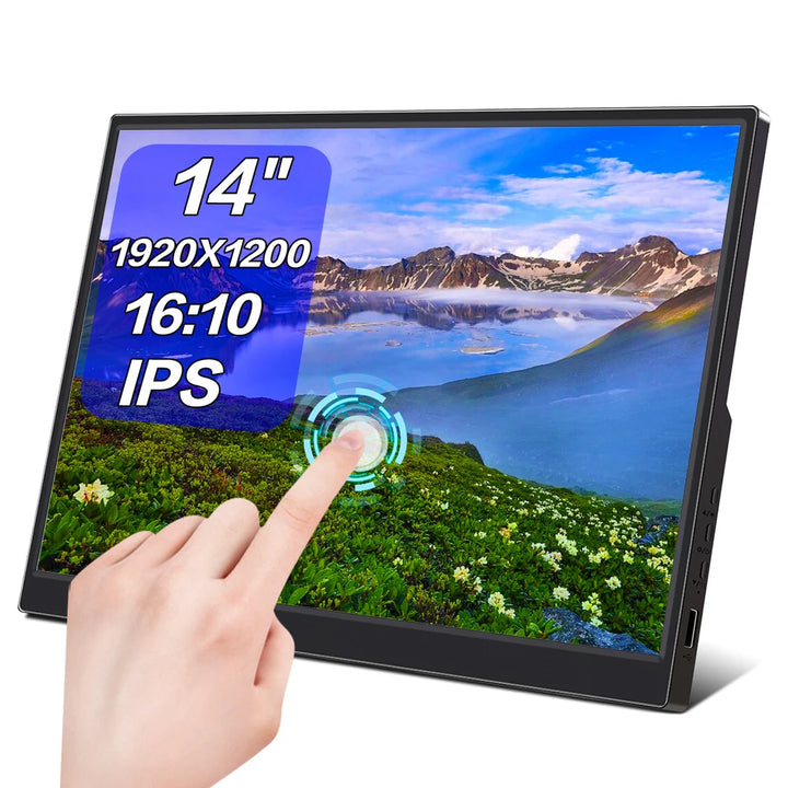 Touchscreen Portable Monitor – HD LED Display