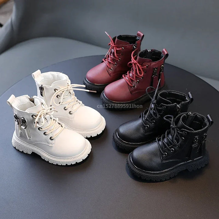 Ankle Boots – Light Platform Shoes for Kids