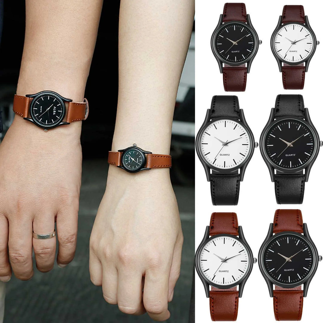 Men's Fashion Business Design Hand Watch Leather Watch