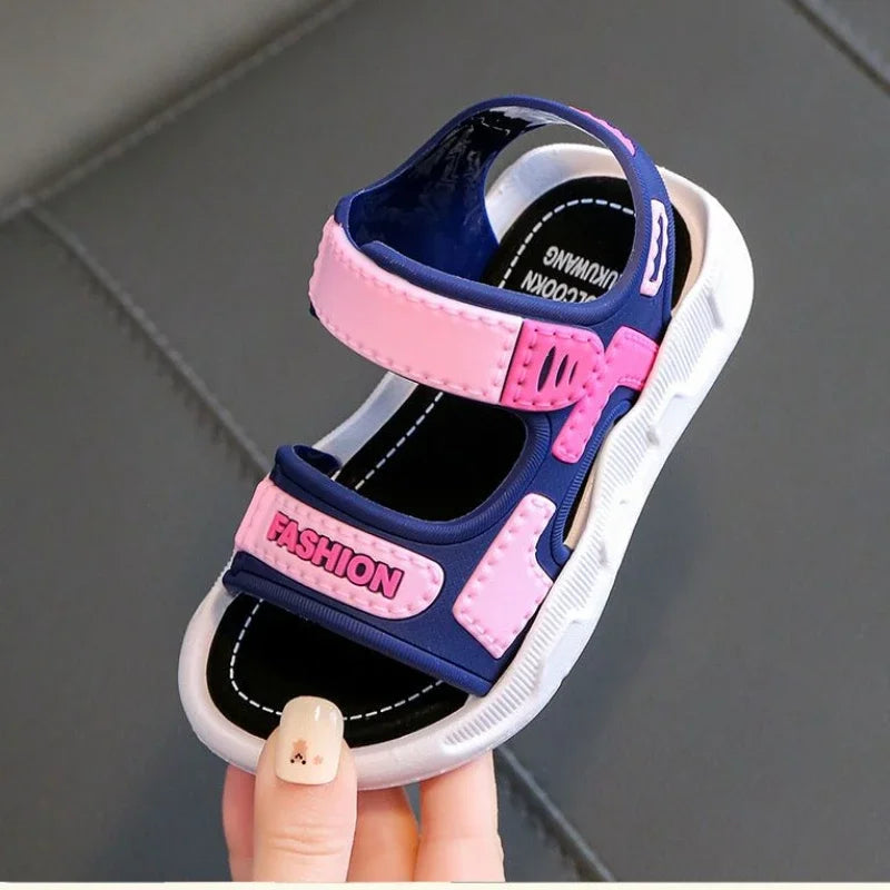 Fashion Kids Sandals Baby Shoes Boy Soft Sole Non-slip Boys Girls Sandals Toddler Children's Shoes Summer Beach 2-10 Years