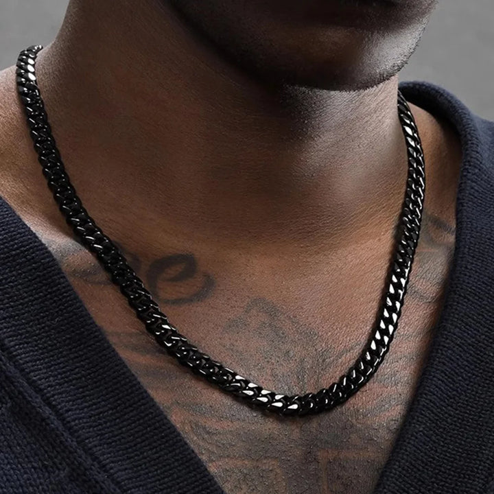 Cuban Link Chain – Punk Jewelry Necklace