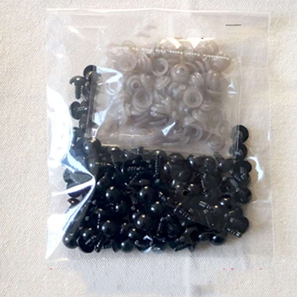 100pcs 10mm Plush Safety Eyes - DIY Toys & Amigurumi