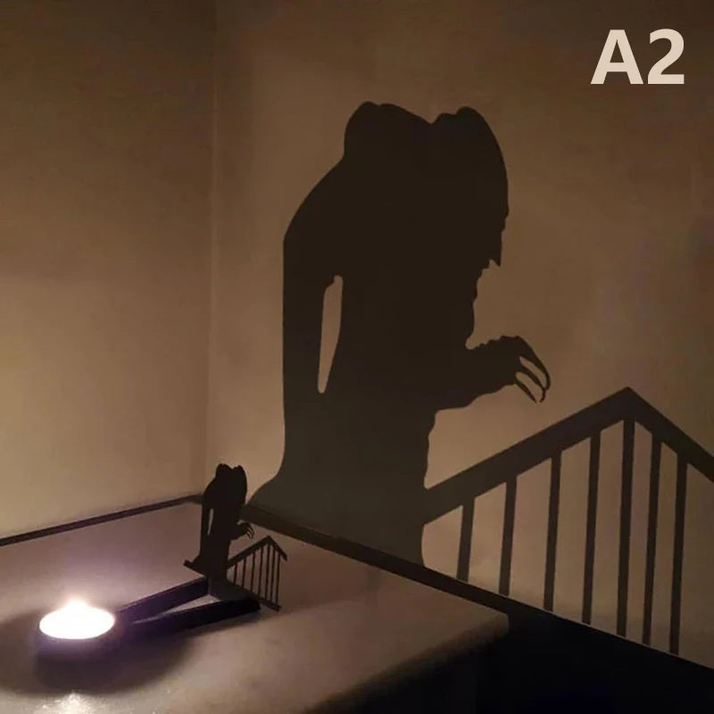 Nosferatu Candle Holder – Halloween Horror Shadow Caster