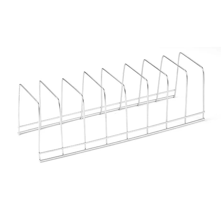 Dish Storage Rack Kitchen Utensils Drainer Rack Bakeware Rest Lid Organizer For Cabinet Home Pantry Dining Room Kitchen Utensils