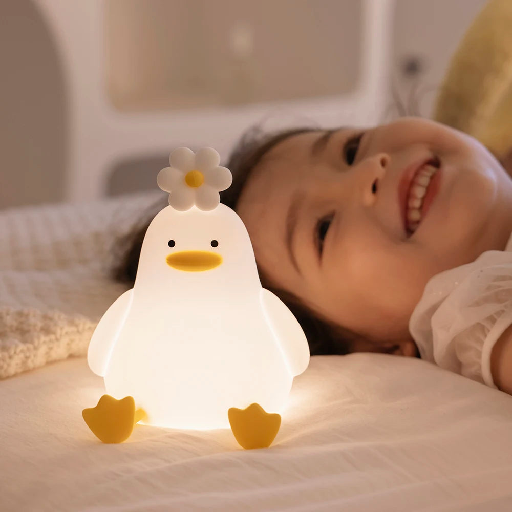 Cute Silicone Animal Night Light