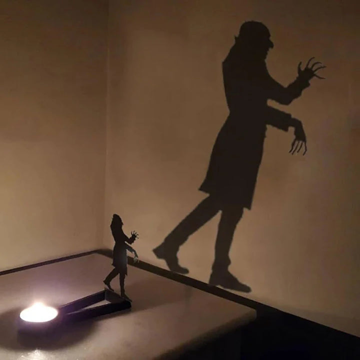 Nosferatu Candle Holder – Halloween Horror Shadow Caster