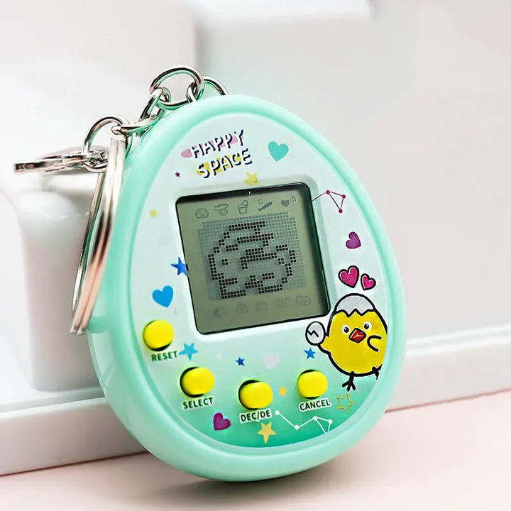 Virtual Tamagotchi Keychain – Nostalgic Digital Pet Toy