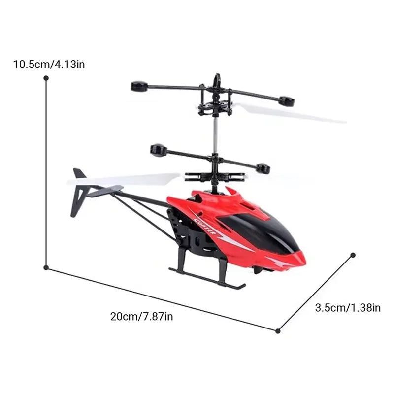 Inductive Light-Up Helicopter Toy