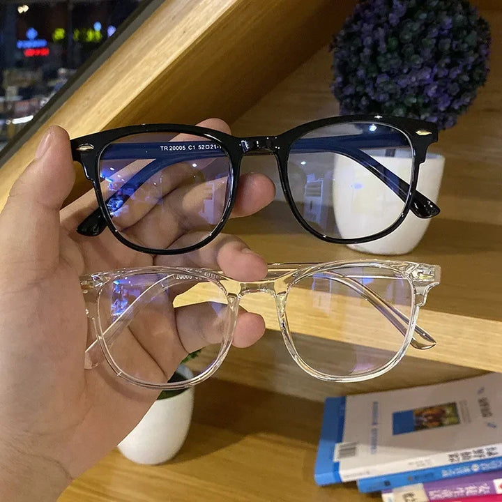 Classic Transparent Computer Glasses Frame Women Men Anti Blue Light Blocking Glasses Optical Glass Lenses Oculos Male Очки