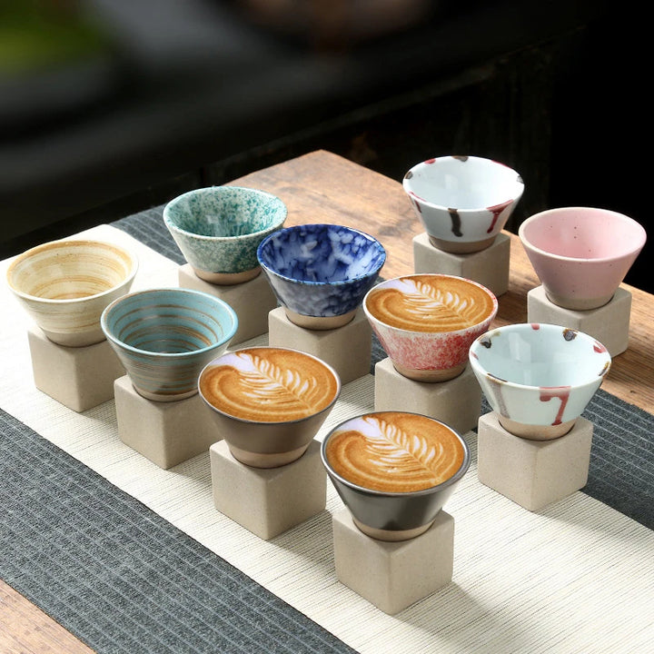 Japanese Retro Ceramic Coffee Cup