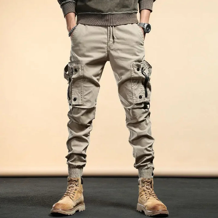 New In Cargo Pants for Men Slim Skinny Autumn Winter Trousers Man Designer Emo Korean Style High Quality Techwear Cheapest Cheap