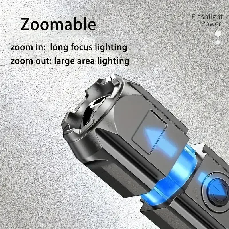 Super Bright Multi-Functional LED Flashlight