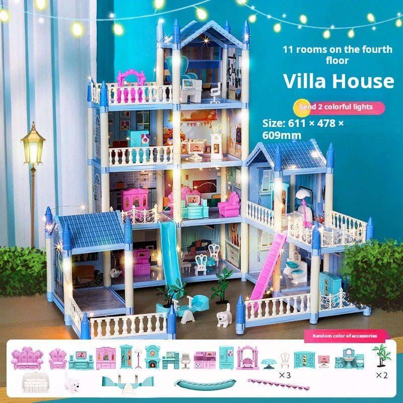 3D DIY Princess Castle Toy