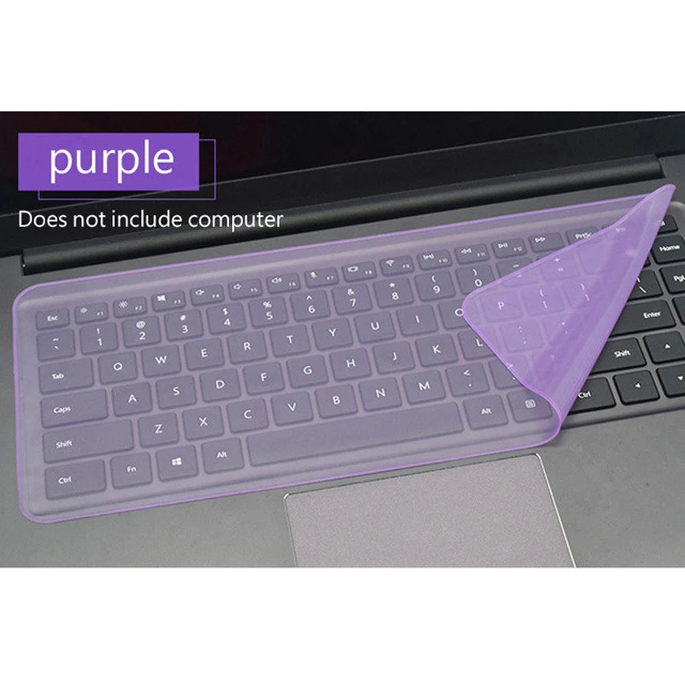 Universal Laptop Cover – Silicone Keyboard Protector