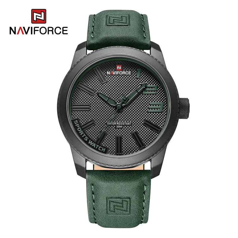 Original NAVIFORCE Watch For Men 2022 New Quartz Sport Waterproof Clock Fashion Luxury High Quality Male Leather Wrist watch