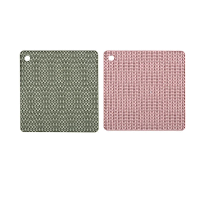 Heat Resistant Silicone Mats – Coasters & Pot Holders