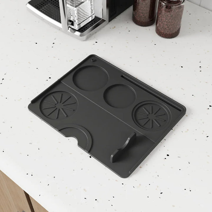 Multi-Purpose Silicone Mat Tray – Coffee, Kitchen & Dining Protection Pad