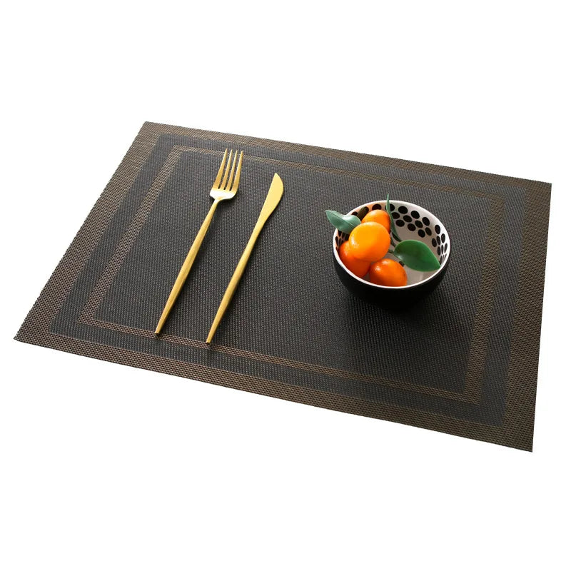 Table Mat Set – Non-Slip Washable Placemats