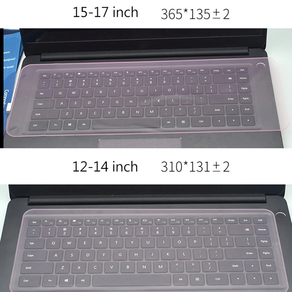 Universal Laptop Cover – Silicone Keyboard Protector